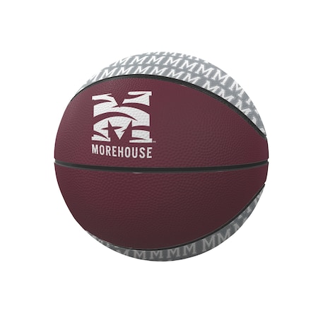 Logo Brands Morehouse Mini Size Rubber Basketball 363-91MR-1